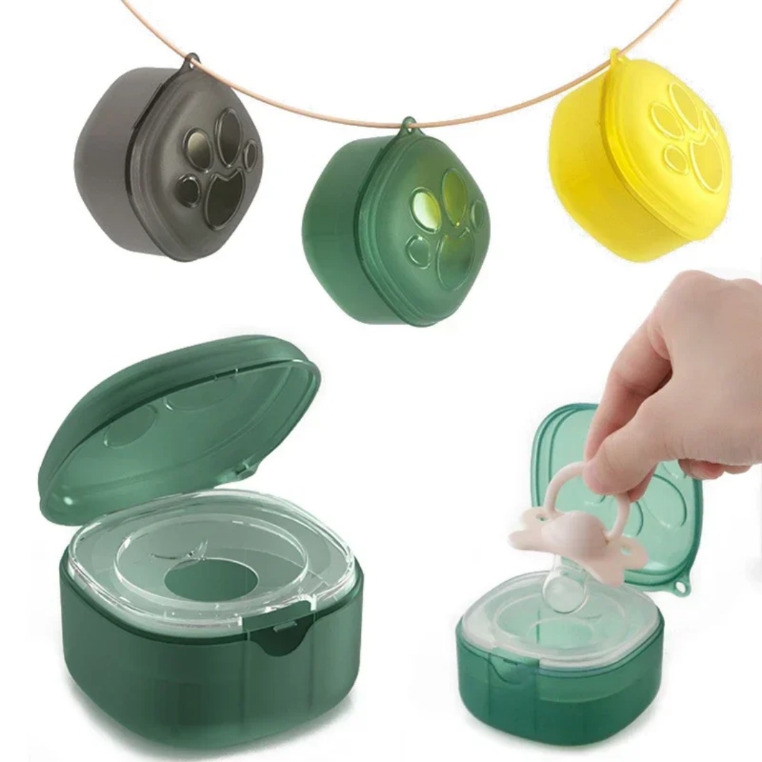 Baby Food Grade - Food Grade Silicone Pacifier Box Baby