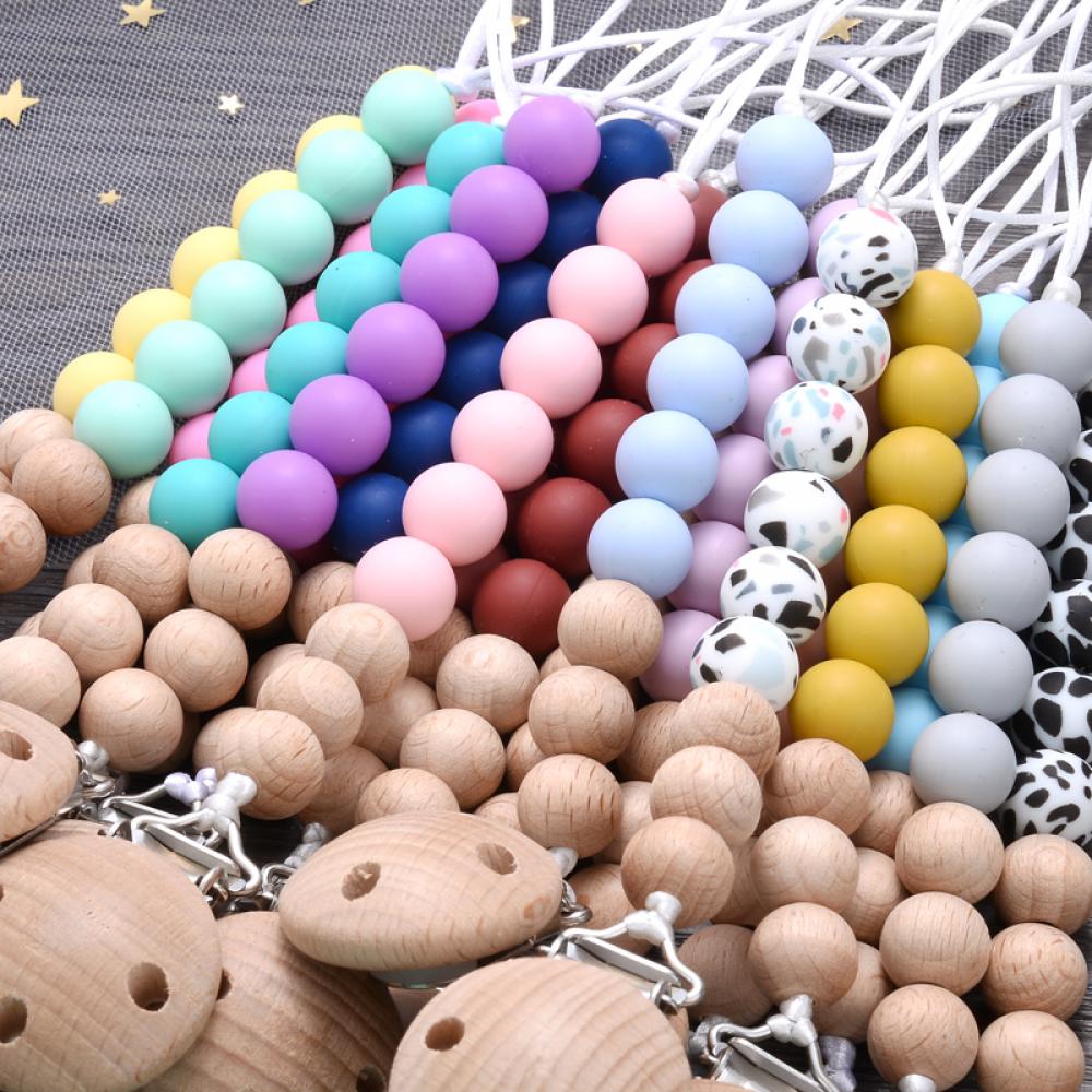 Baby Beech Pacifier Clip Round - огляд і ціна Baby Food Ingredients