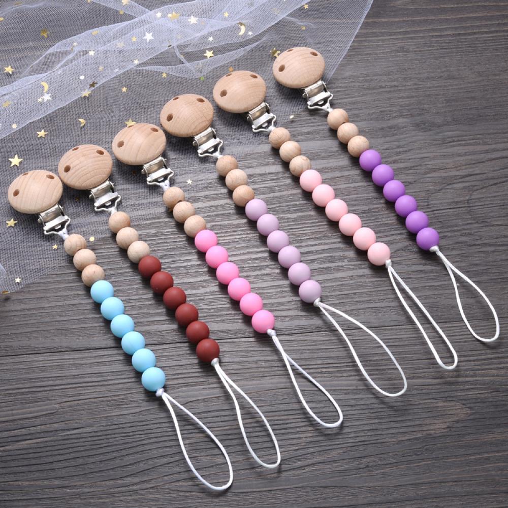 Baby Beech Pacifier Clip Round - огляд і ціна Baby Food Ingredients