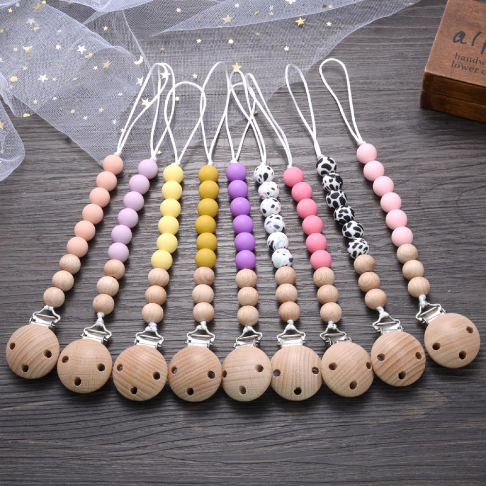 Baby Beech Pacifier Clip Round - огляд і ціна Baby Food Ingredients