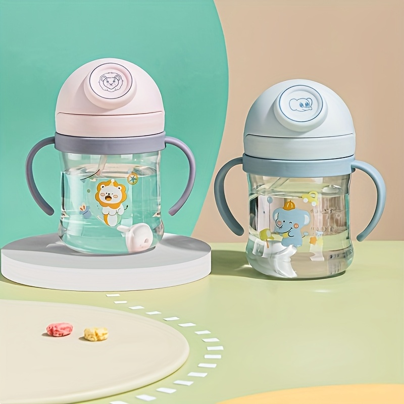 250ml/8oz Cute Cartoon Straw C - огляд і ціна Baby Food Hipp