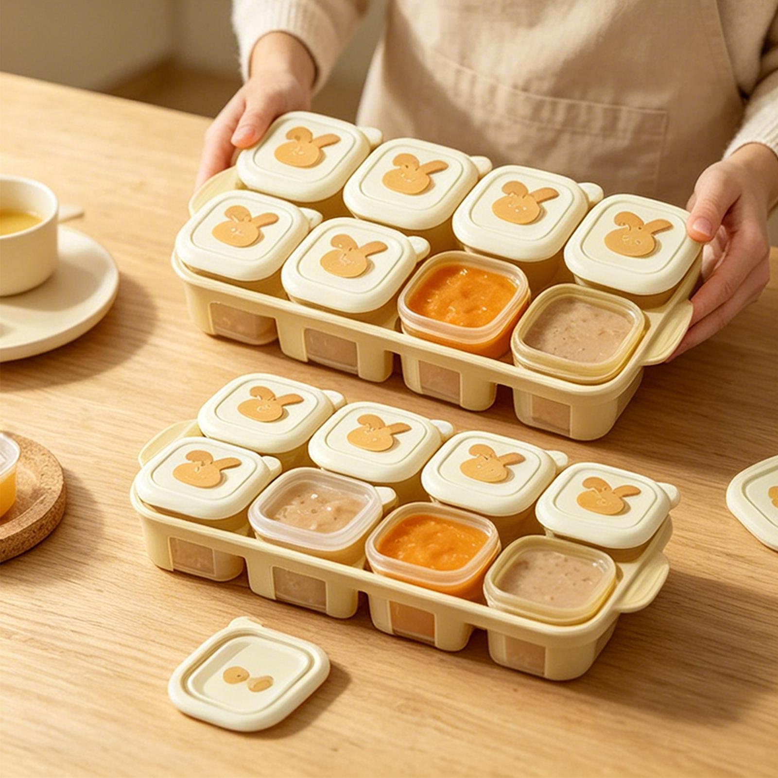 Food Freezer Tray With Lid Chi - огляд і ціна Baby Food Freezer Tray