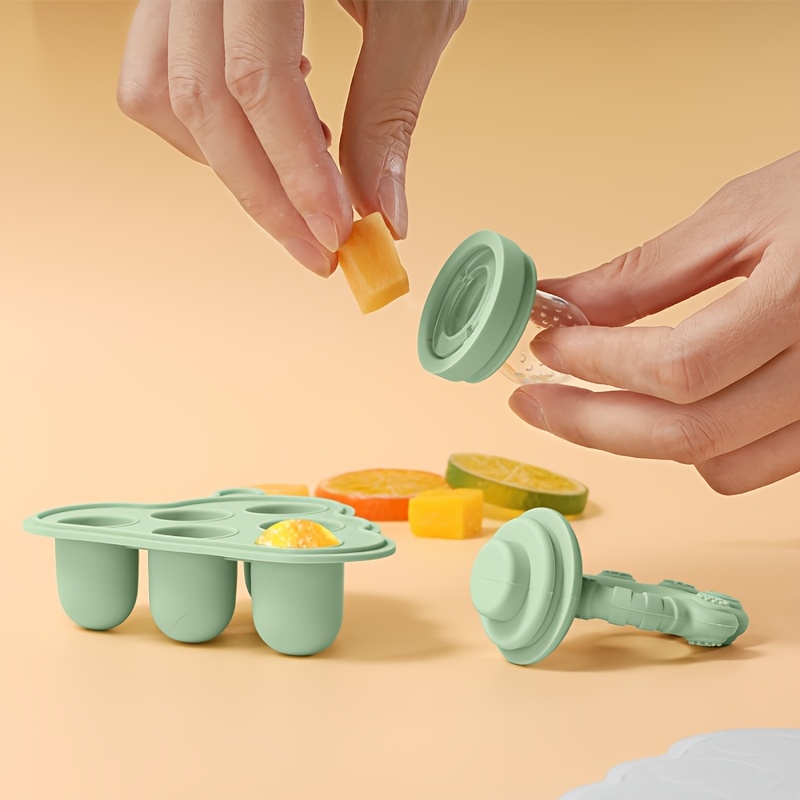 2pcs/1pc Mini-Baby Fruit Veget - огляд і ціна Baby Food Freezer Tray