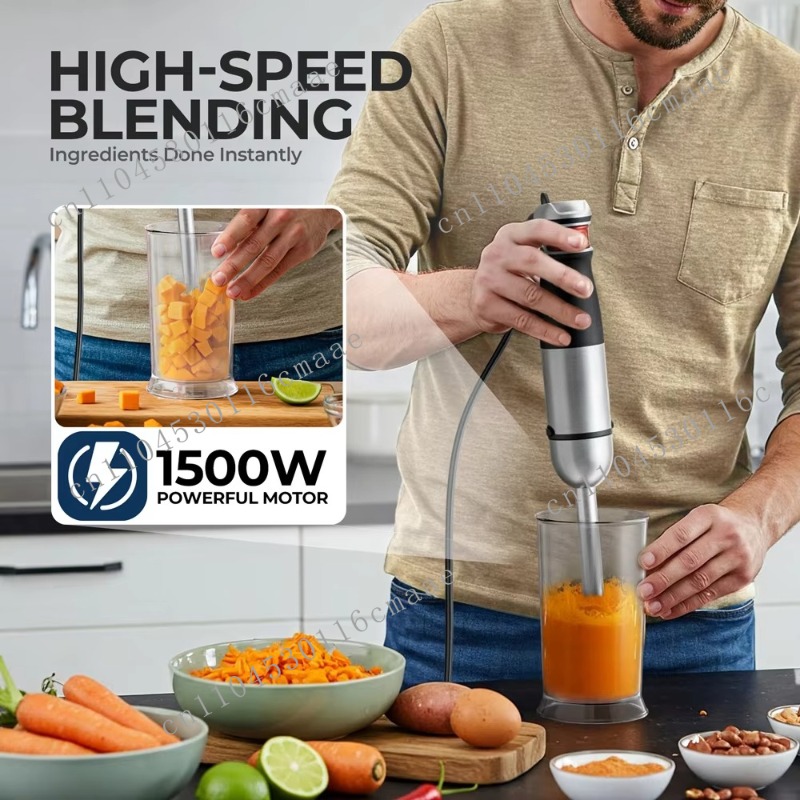 6-in-1  1200W Powerful Hand Bl - огляд і ціна Baby Food Hand Blender
