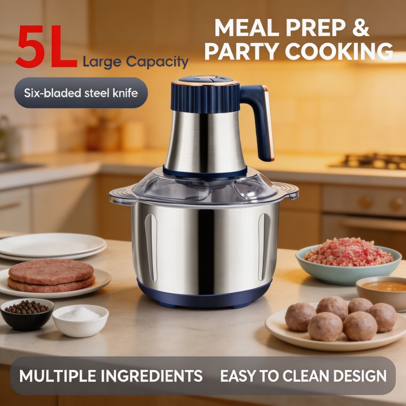 5L Electric Meat Grinders 304  - огляд і ціна Baby Food Ingredients