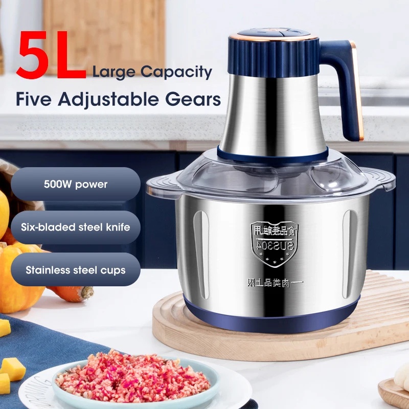 5L Electric Meat Grinders 304  - огляд і ціна Baby Food Ingredients