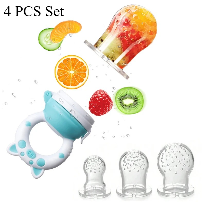 4pcs/set Silicone Fruit & Vege - огляд і ціна Baby Food Ingredients