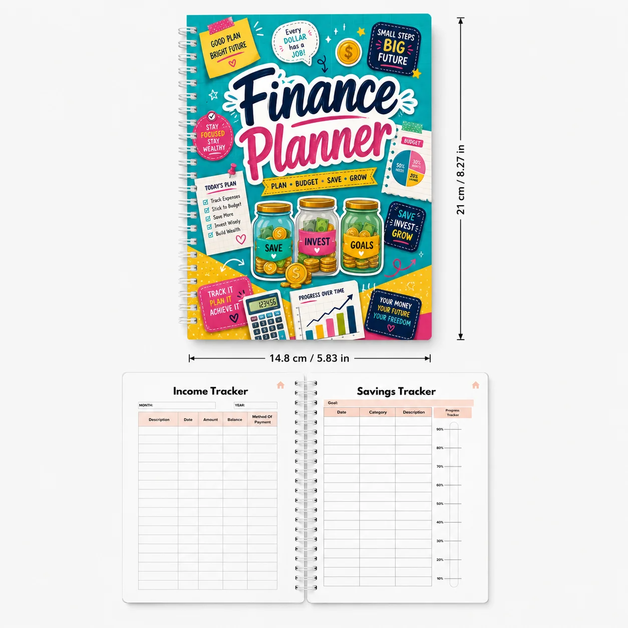 A5 Finance Planner Journal for - огляд і ціна Baby Food List
