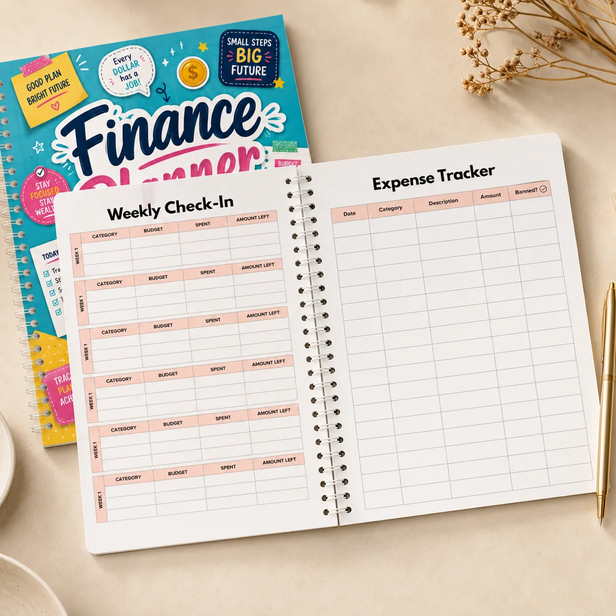 A5 Finance Planner Journal for - огляд і ціна Baby Food List