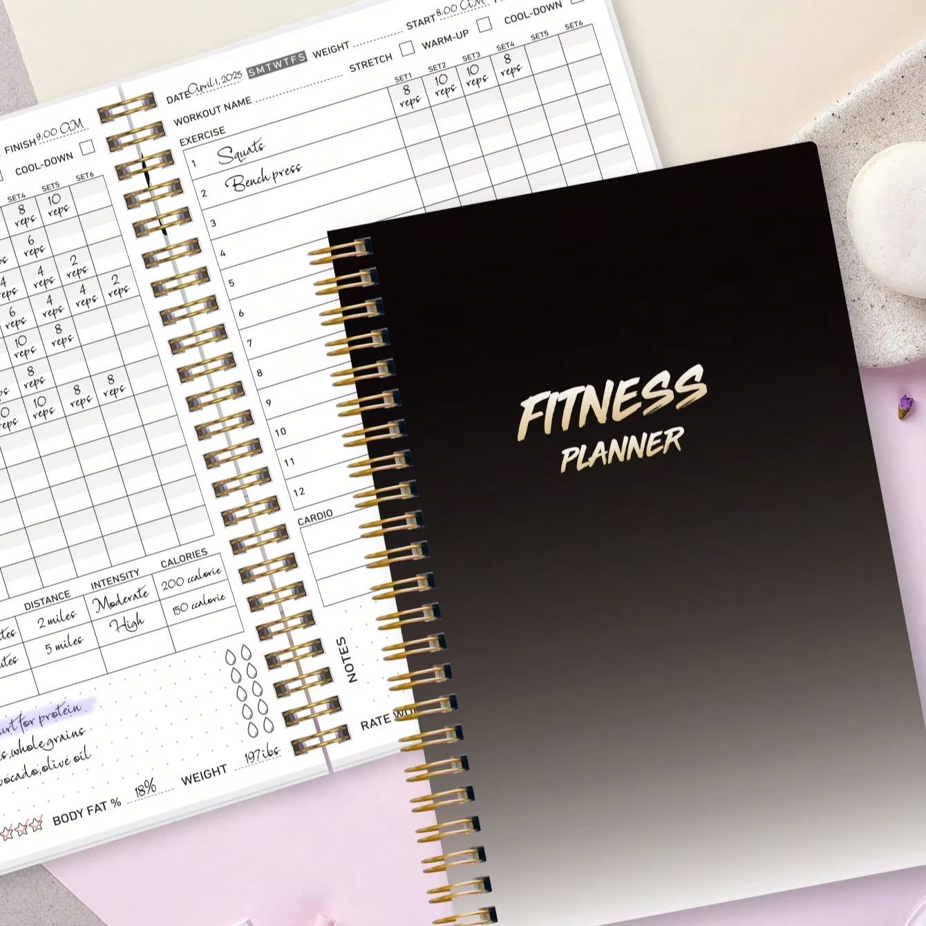Fitness Planner Workout Journa - огляд і ціна Baby Food List