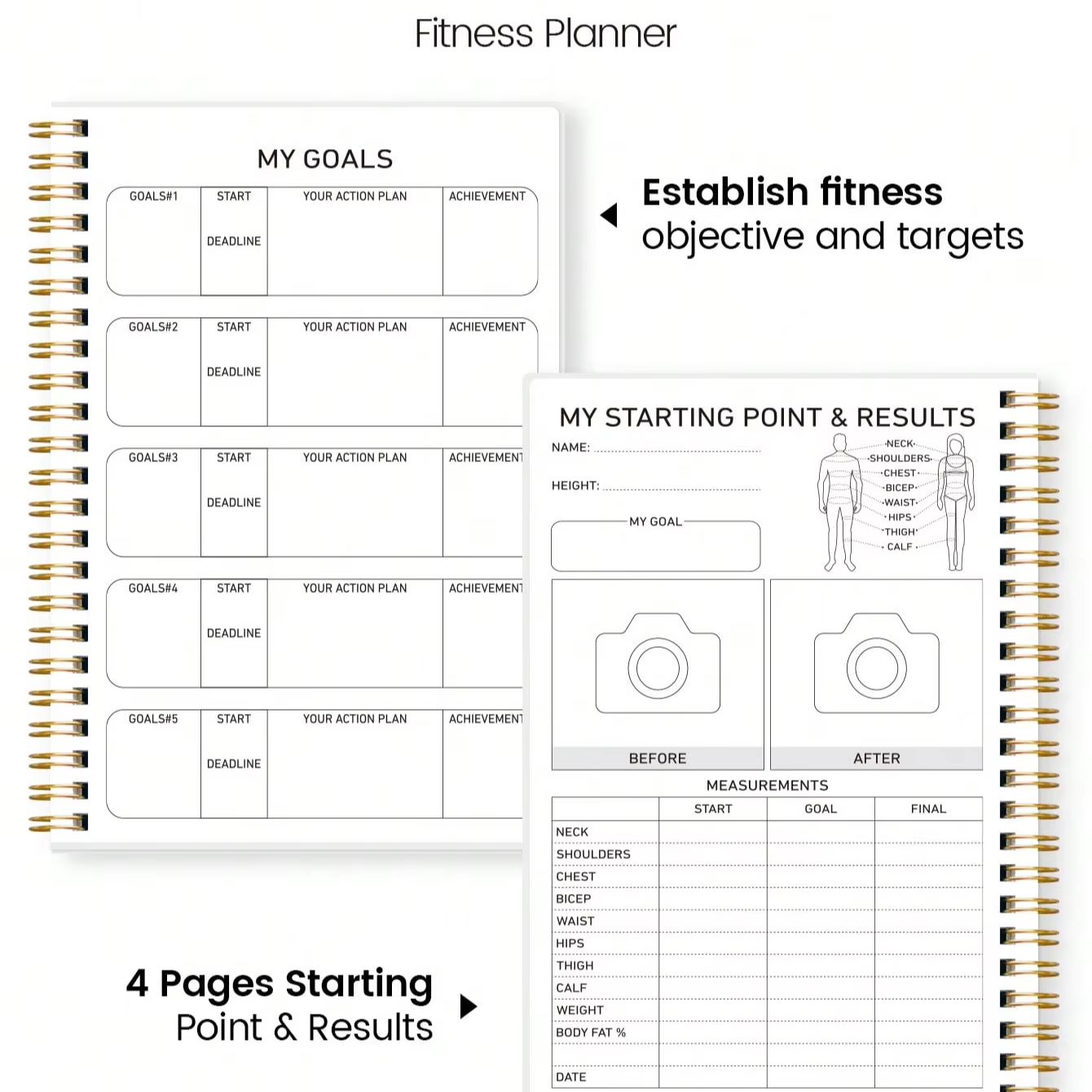 Fitness Planner Workout Journa - огляд і ціна Baby Food List