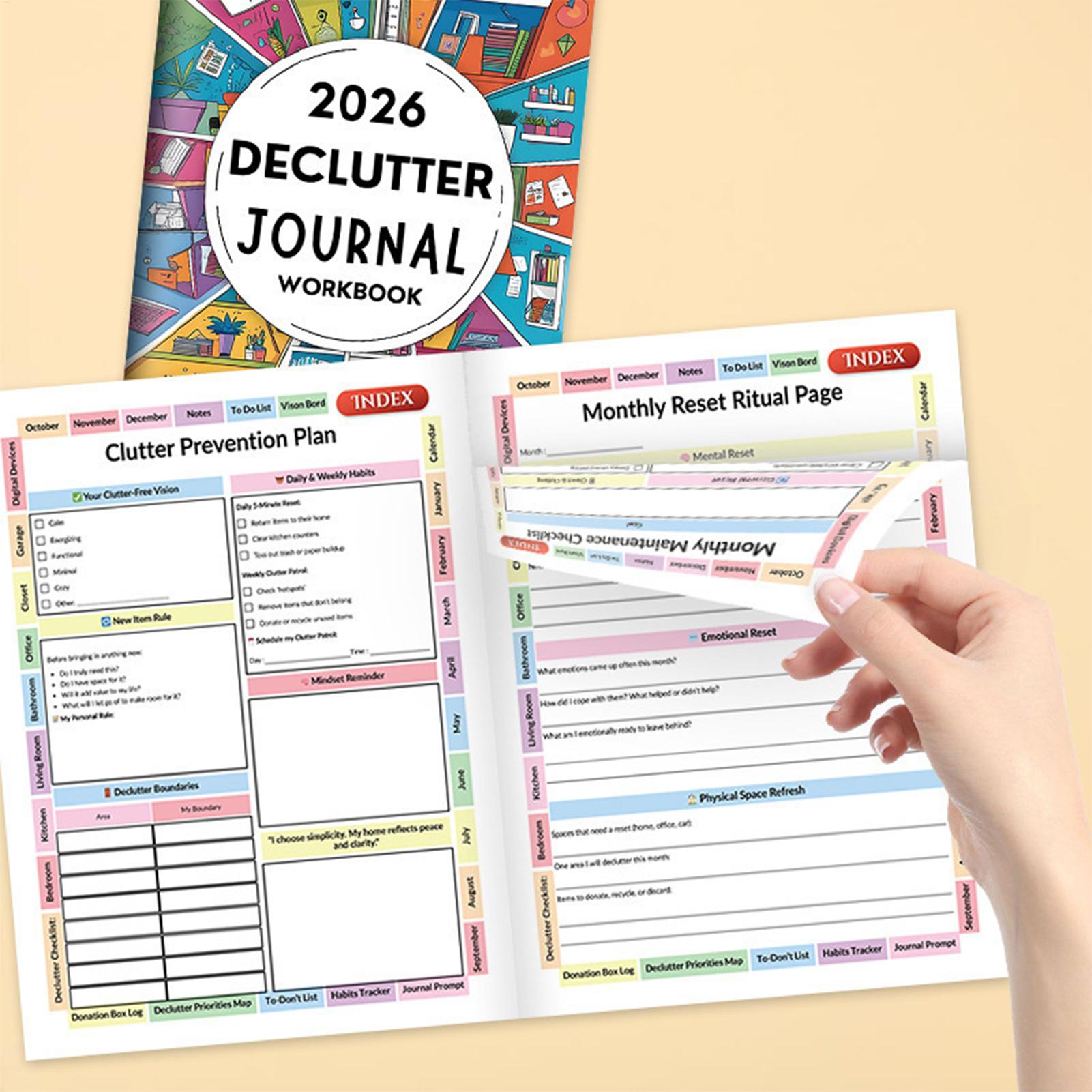 Declutter Planner 2026 Colorin - огляд і ціна Baby Food List