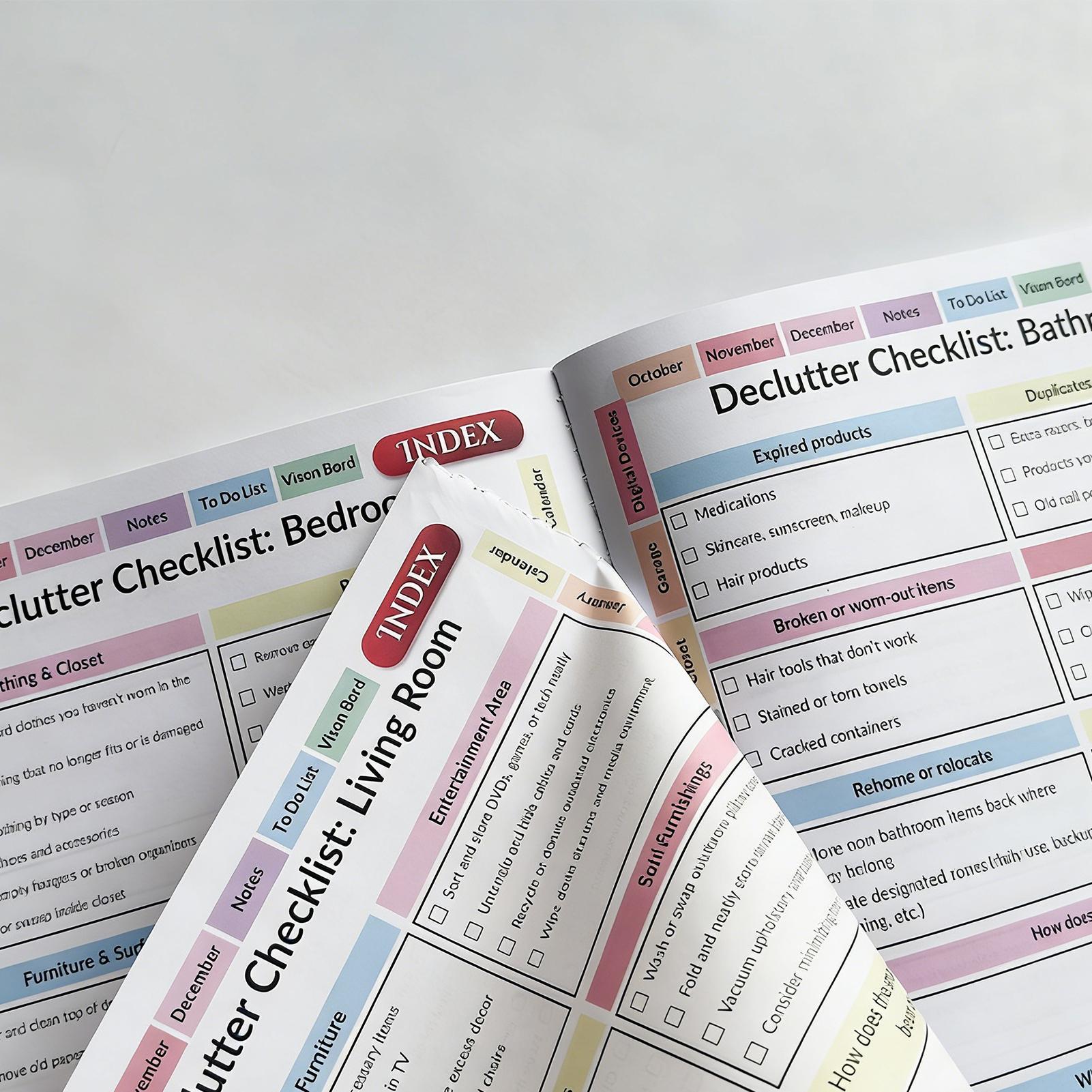 Declutter Planner 2026 Colorin - огляд і ціна Baby Food List
