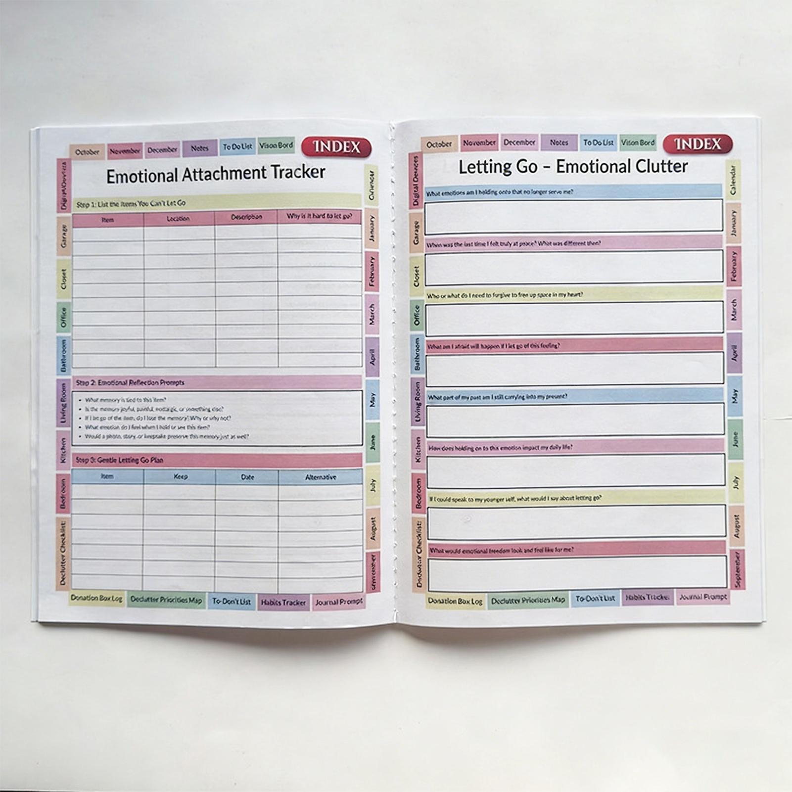 Declutter Planner 2026 Colorin - огляд і ціна Baby Food List