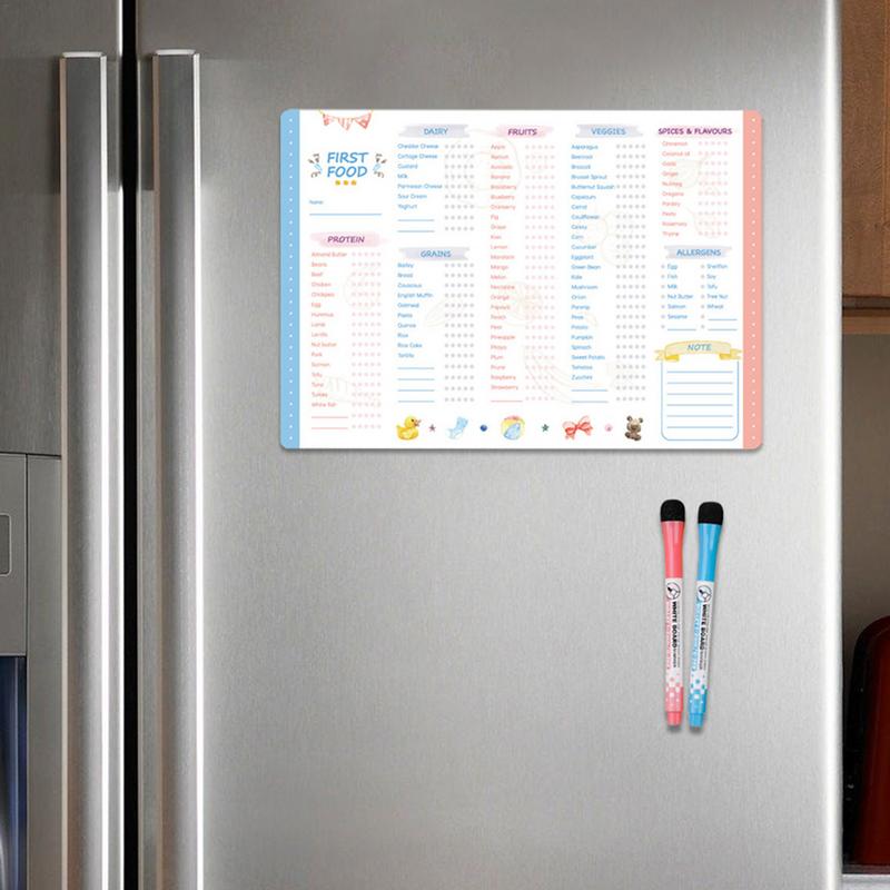 Baby First Foods Tracker with  - огляд і ціна Baby Food List