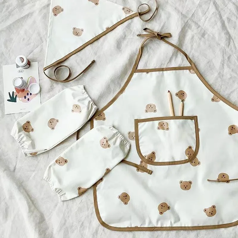 Cute Cartoon Children Apron Sl - огляд і ціна Baby Food Cooking Set