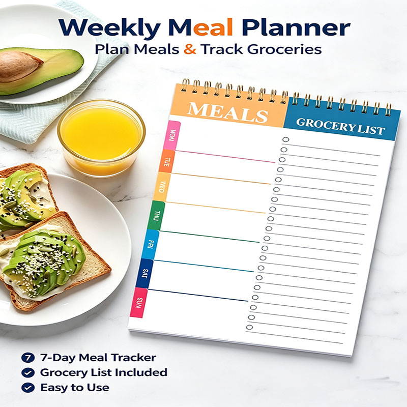 Weekly Meal Planner Notepad 5. - огляд і ціна Baby Food List