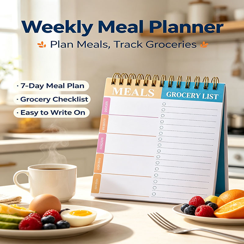 Weekly Meal Planner Notepad 5. - огляд і ціна Baby Food List