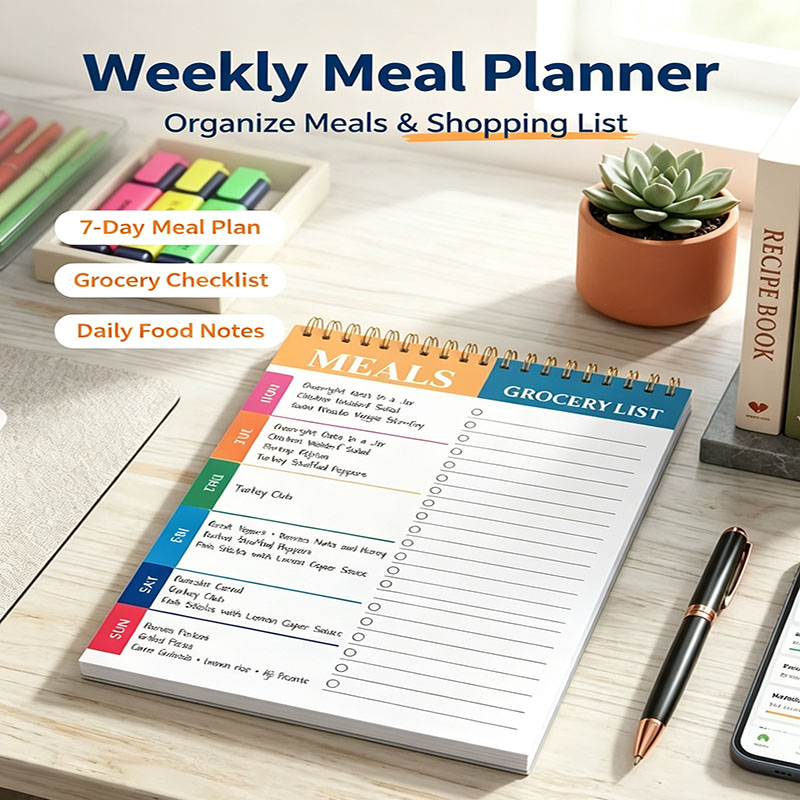 Weekly Meal Planner Notepad 5. - огляд і ціна Baby Food List