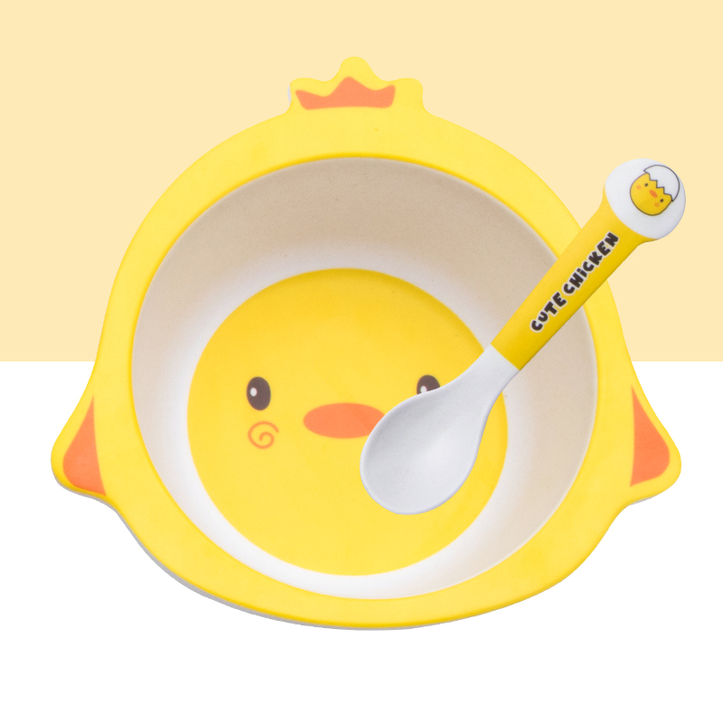 Cute Cartoon Chicken Bamboo Fi - огляд і ціна Baby Food Hipp