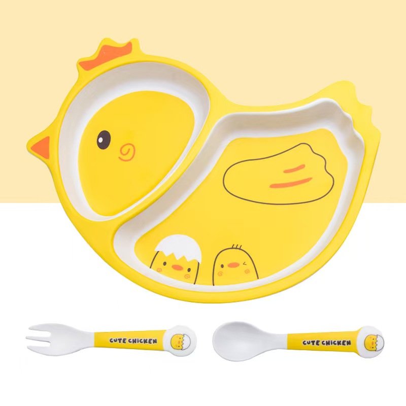 Cute Cartoon Chicken Bamboo Fi - огляд і ціна Baby Food Hipp
