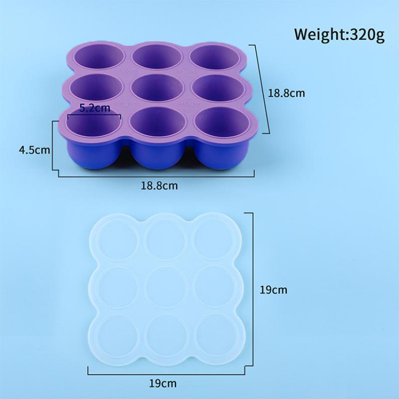 Baby Food Silicone Container 9 - огляд і ціна Baby Food Freezer Tray