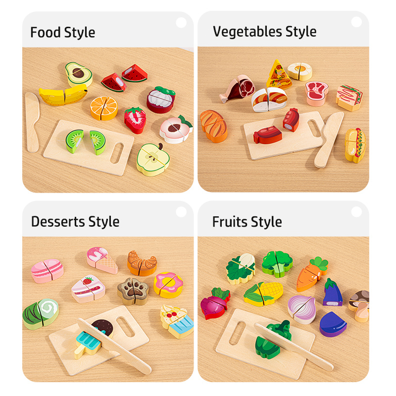 Wooden Kitchen Pretend Toy Sim - огляд і ціна Baby Food Cooking Set