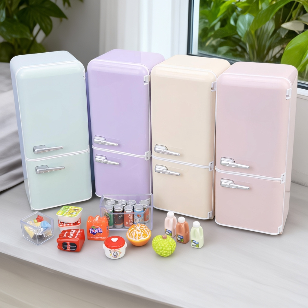 33pcs Kids Mini Fridge Playset - огляд і ціна Baby Food Cooking Set