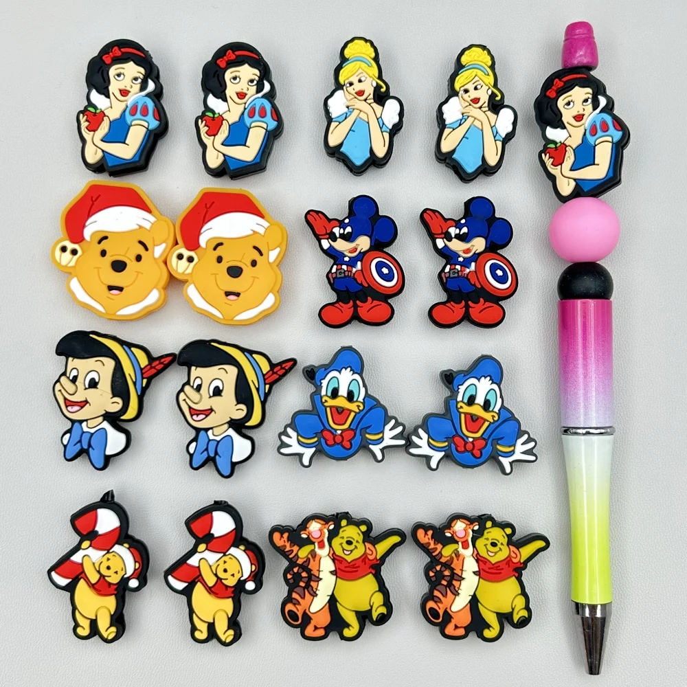 10PC DIY Cartoon Mini Silicone - огляд і ціна Baby Food Grade