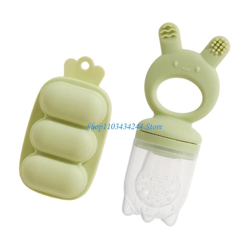 Silicone Baby Teether Feeder w - огляд і ціна Baby Food Freezer Tray