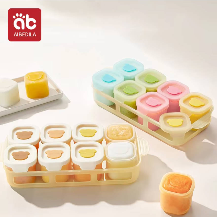 AIBEDILA Baby Silicone Food Fr - огляд і ціна Baby Food Freezer Tray