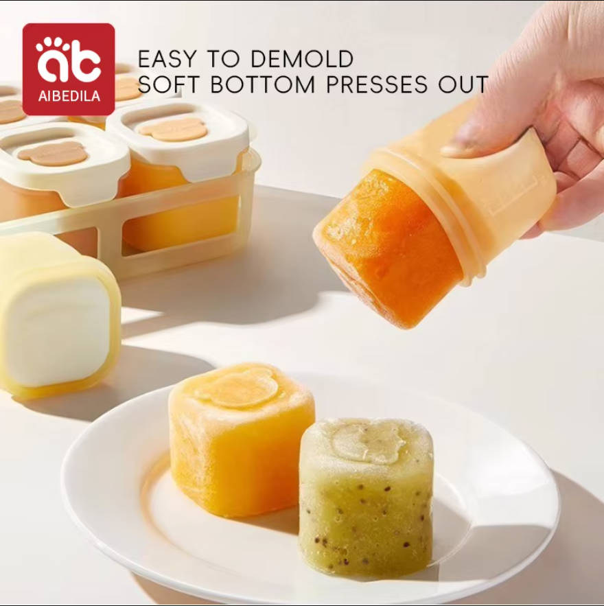 AIBEDILA Baby Silicone Food Fr - огляд і ціна Baby Food Freezer Tray