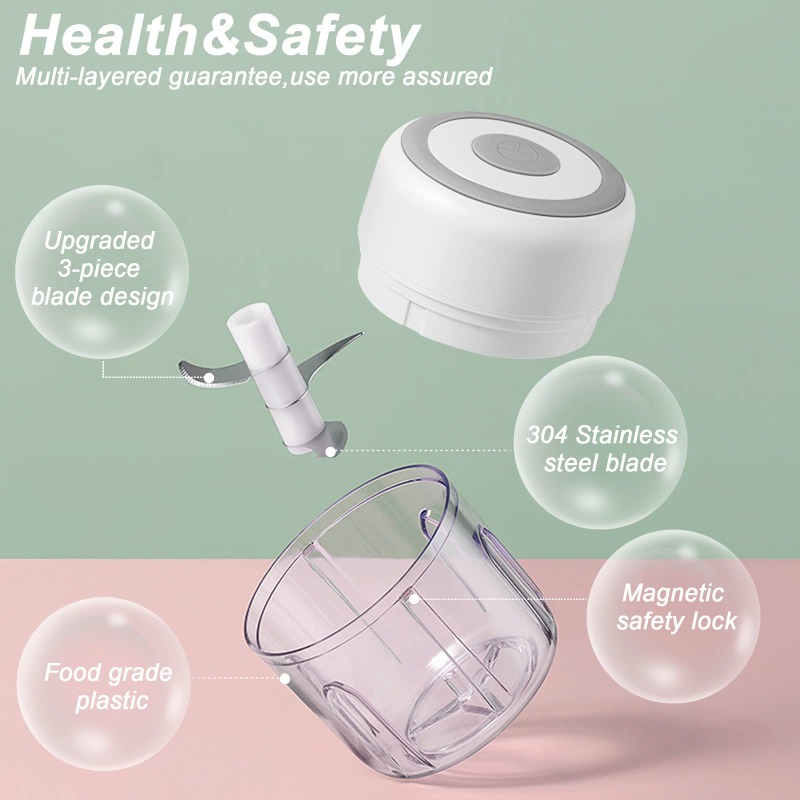 250ML Electric Garlic Grinder  - огляд і ціна Baby Food Ingredients