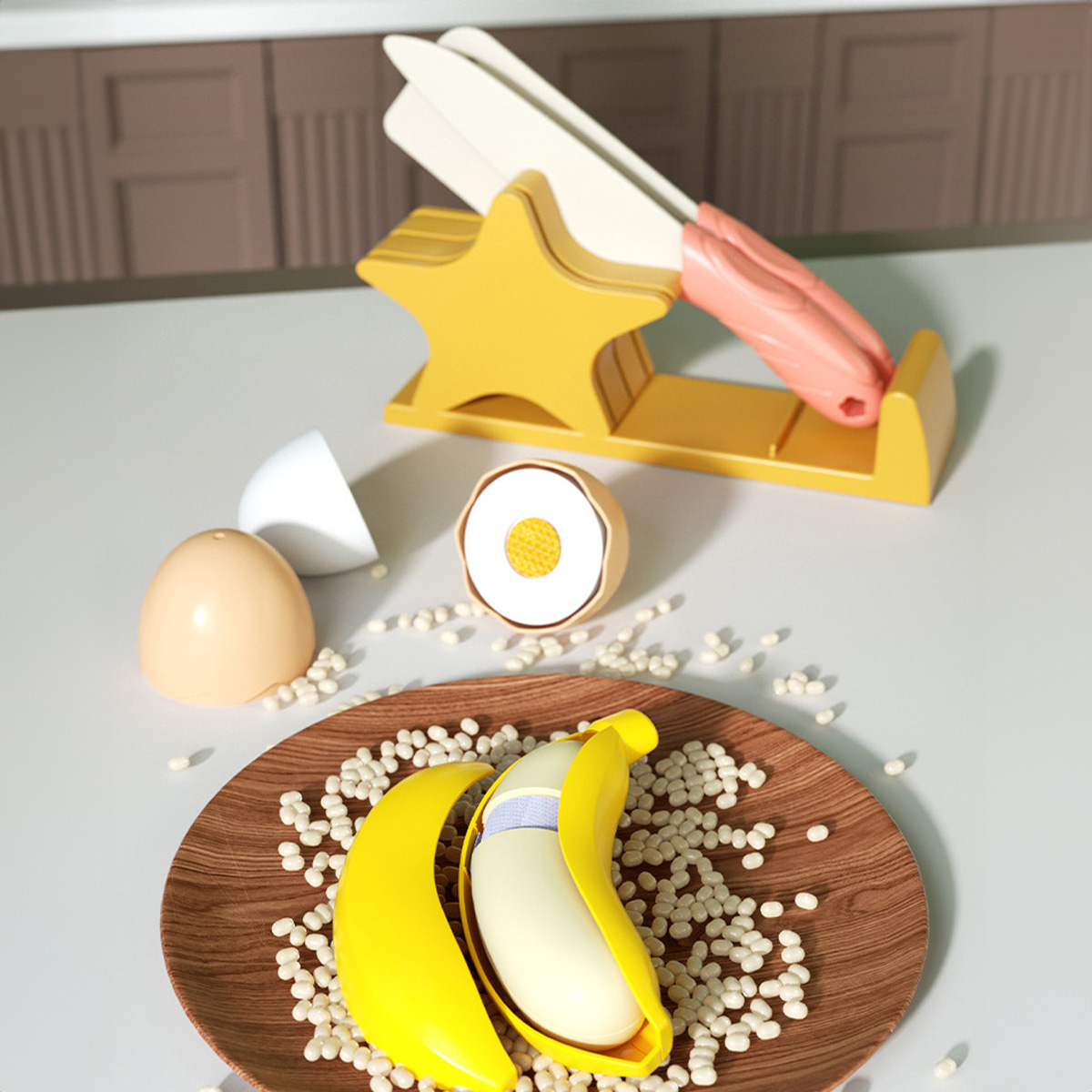 Cutting Play Food Toys Kitchen - огляд і ціна Baby Food Ingredients