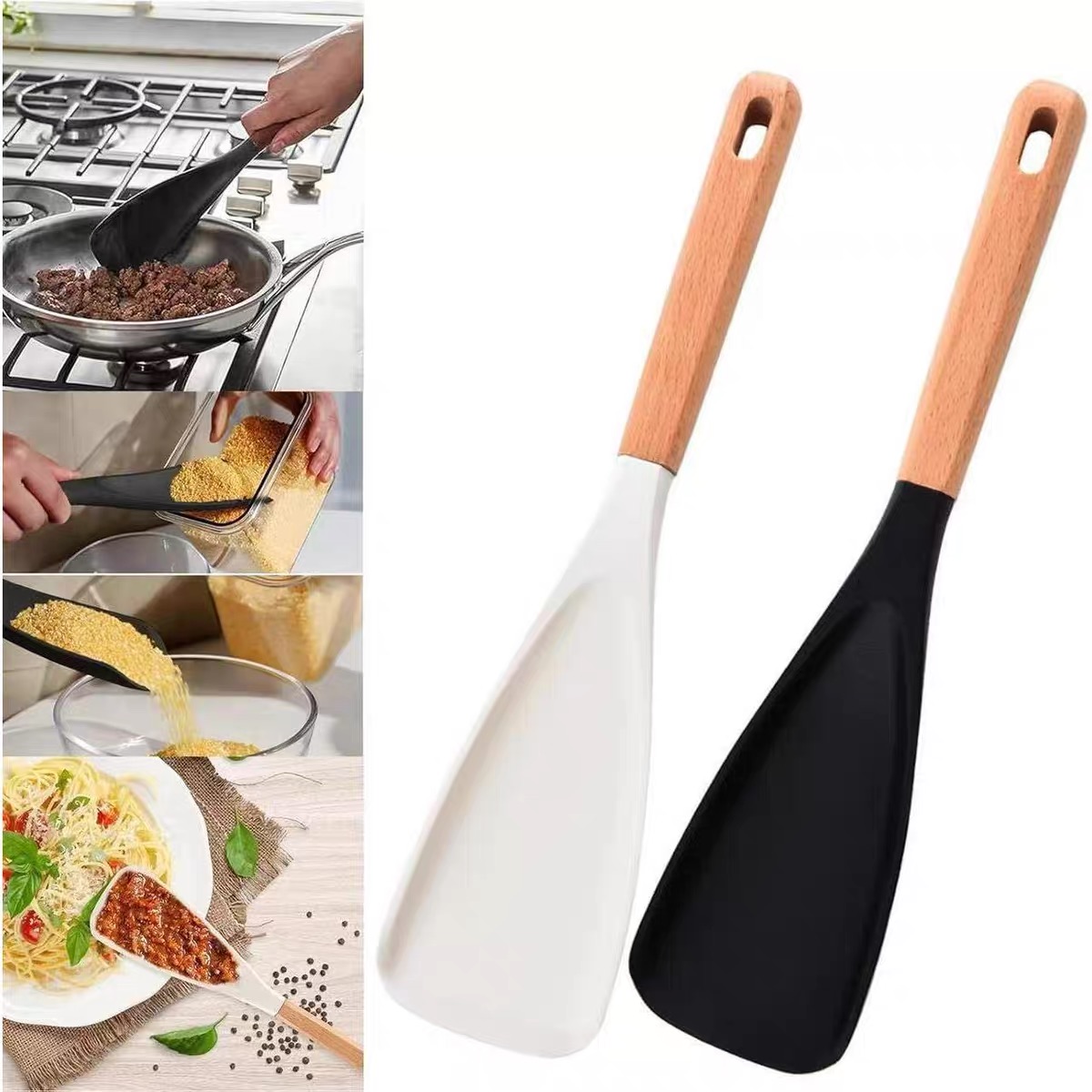 In-Stock Wooden Handle Salad S - огляд і ціна Baby Food Grade
