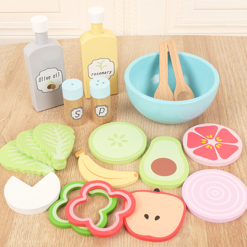 Wooden Pretend Play Food Kitch - огляд і ціна Baby Food Cooking Set