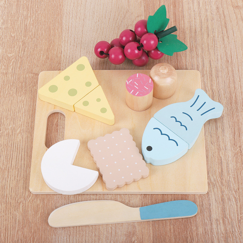Wooden Pretend Play Food Kitch - огляд і ціна Baby Food Cooking Set