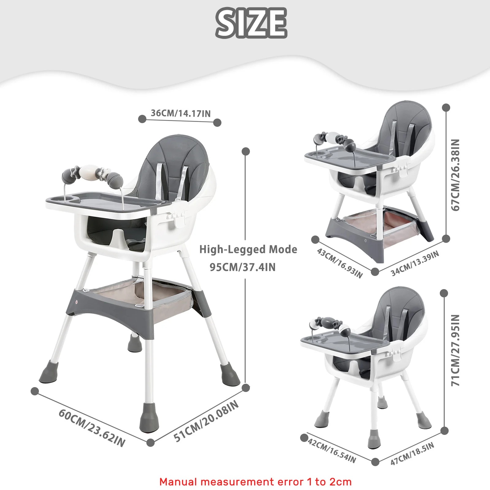 Adjustable Baby High Chair – C - огляд і ціна Baby Food Freezer Tray
