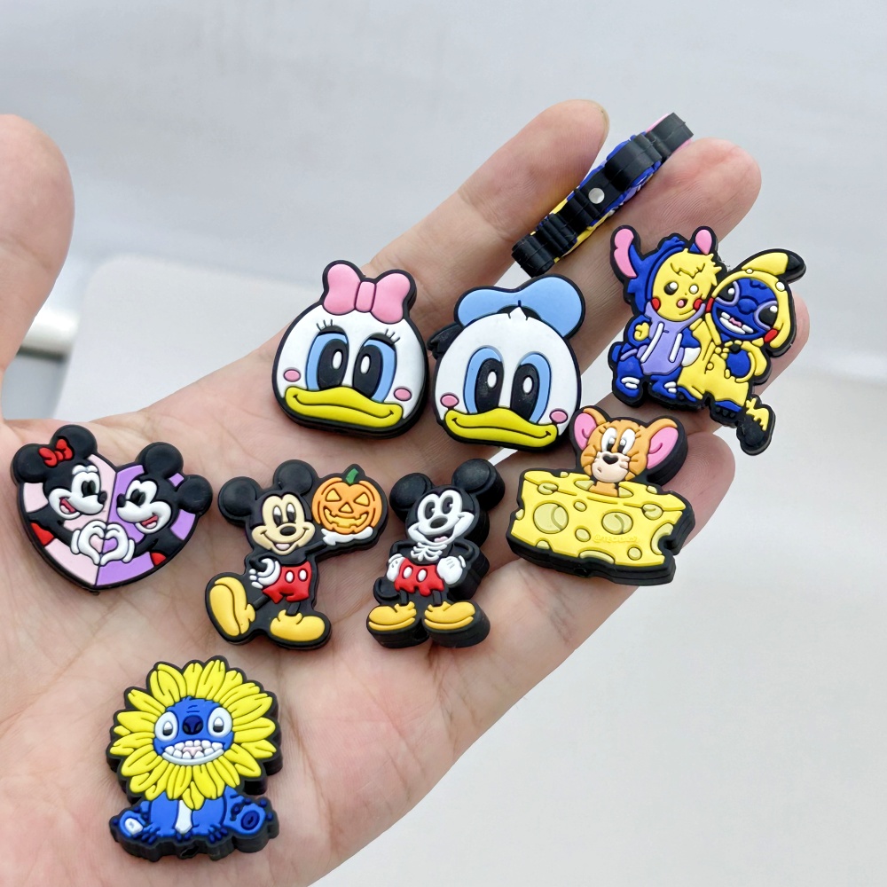 10PC DIY Cartoon Mini Silicone - огляд і ціна Baby Food Grade