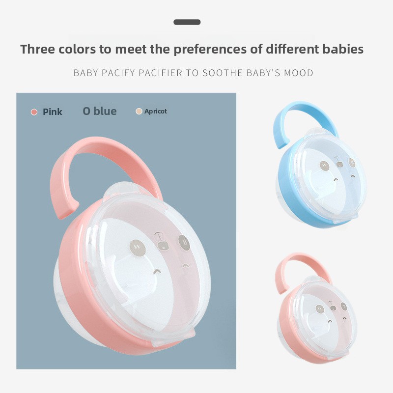 New Baby Pacifier Clear Dustpr - огляд і ціна Baby Food Grade