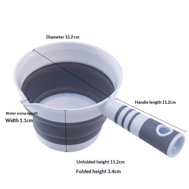 Foldable Silicone Water Scoop  - огляд і ціна Baby Food Grade