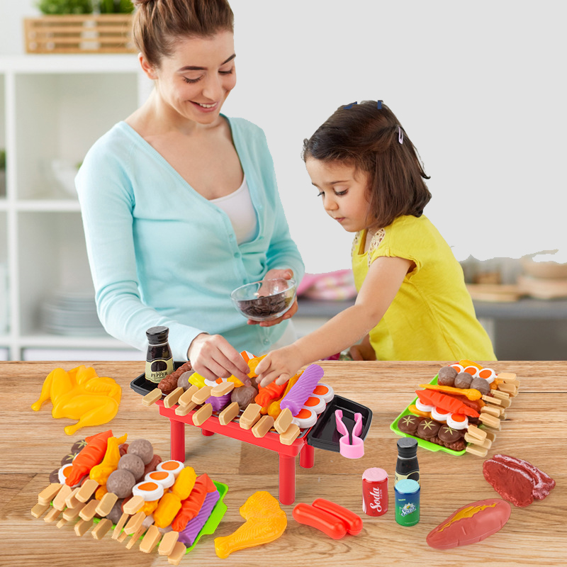 Baby Dress Up Kitchen Toys BBQ - огляд і ціна Baby Food Cooking Set